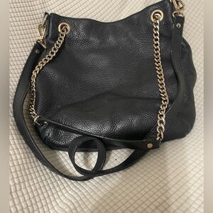 Michael Kors Leather Chain Shoulder Bag